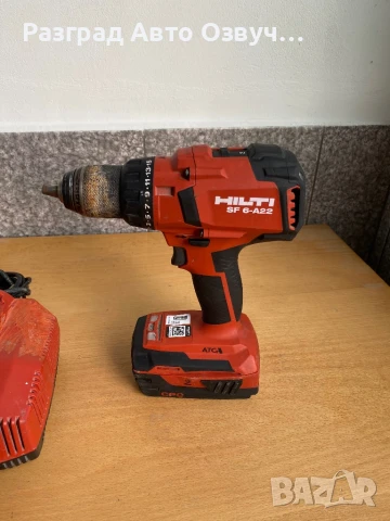 HILTI SF 6-A22 ATC - КАТО НОВ - Мощен и качествен безчетков винтоверт, снимка 6 - Винтоверти - 50569217
