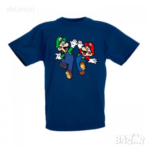 Детска тениска Супер Марио Mario & Luigi High Five, снимка 5 - Детски тениски и потници - 33089720