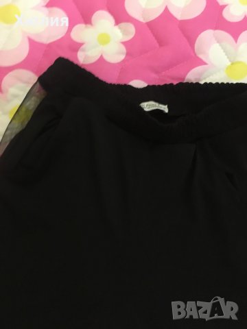 Дамски нов черен клин С размер , снимка 4 - Клинове - 32754390