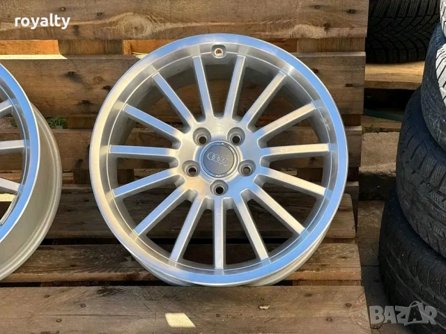 5х112 18 Цола Джанти OEM Audi A4 S4 Оригинални 5x112 чисто нови ЕТ 47 J 8, снимка 7 - Аксесоари и консумативи - 52932867