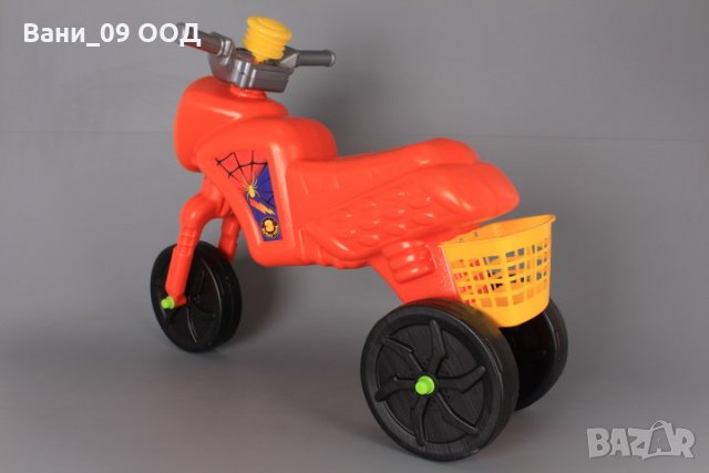 Кракомобил-мотор,с клаксон и кош за багаж, снимка 6 - Детски велосипеди, триколки и коли - 32566029