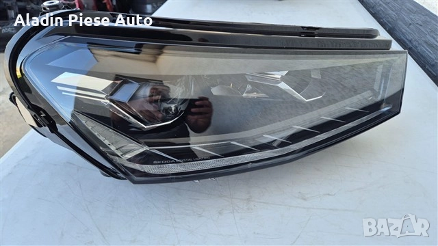 Десен фар Skoda Fabia 4 година 2022 2023 2024 2025 Full LED код 6VB941016B , 6VB941016A  , снимка 2 - Аксесоари и консумативи - 51816937