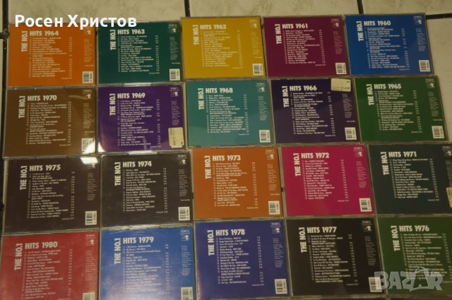 The No.1 Hits 1960-1989 (30 CDs) включително книжка, снимка 8 - CD дискове - 53223192