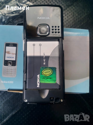 Мобилен телефон нокиа GSM Nokia 6300 camera 2 mpx, bluetooth, Flash Lite 2 Made in Finland, снимка 8 - Nokia - 44313339