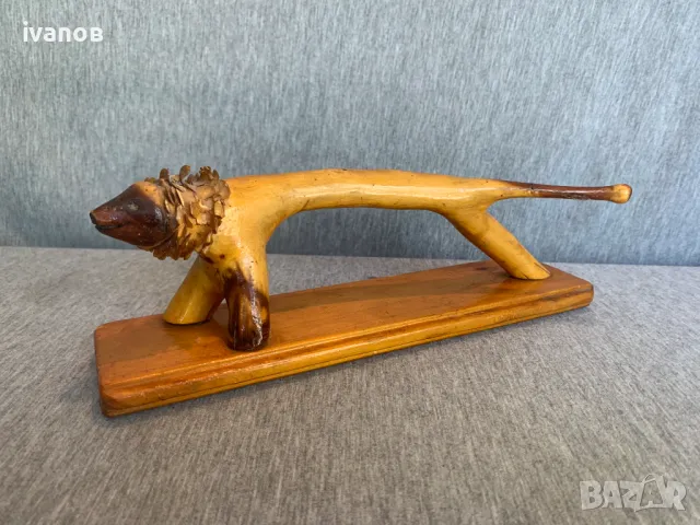 дървена фигура статуетка , снимка 1