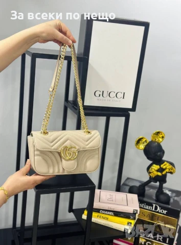 Gucci Дамска Чанта Гучи - Налични Различни Цветове Код A632, снимка 5 - Чанти - 50588458
