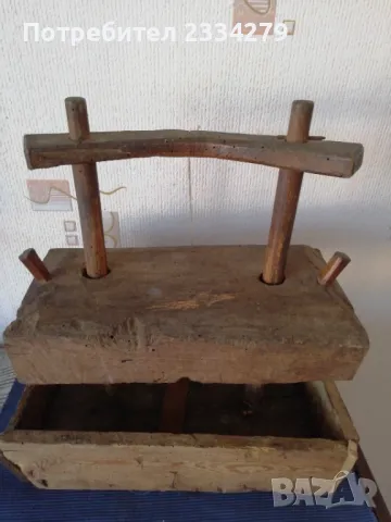 Много стар капан за мишки, плъхове. , снимка 3 - Антикварни и старинни предмети - 47386624