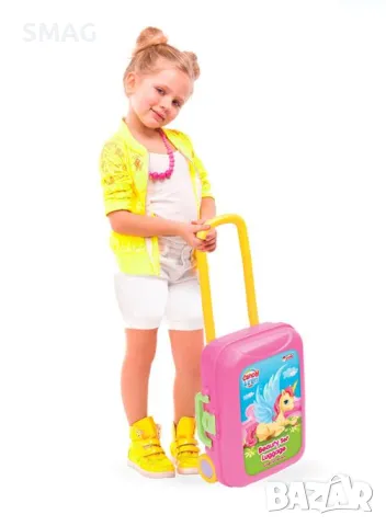 Куфар с колелца Hairdresser Pink - 18 бр S_1202686, снимка 2 - Други - 48244936