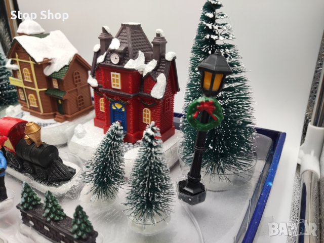 Led светеща къща Magic Village коледна сцена, снимка 4 - Декорация за дома - 38748800