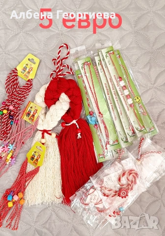 лот от мартенички , снимка 2 - Декорация за дома - 53392482