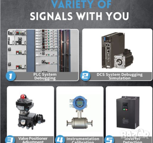 SG-003A Многофункционален генератор на сигнали. Калибратор. Симулатор на регулируем ток и напрежение, снимка 6 - Друга електроника - 40870556