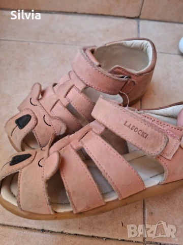 Детски кожени сандали, снимка 3 - Детски сандали и чехли - 50652161