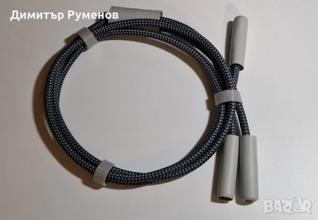 Impeto RCA 3,5 mm преобразуващ кабел RCA аудио кабел 3,5 mm към 2RCA кабел AUX към RCA, снимка 5 - Други - 49199907