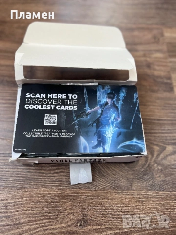 Magic The Gathering Final Fantasy Play Booster Box 30 пакета x 14 карти Ново, снимка 11 - Колекции - 53474371