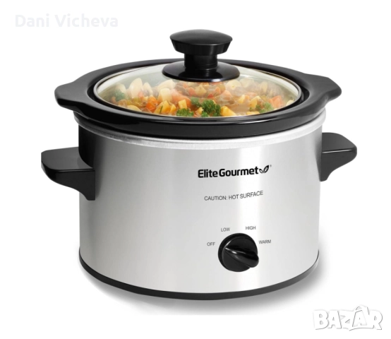 Уред за бавно готвене Elite Gourmet MST-250XS , снимка 4 - Мултикукъри - 52821930