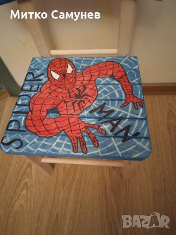 Детски дървени столчета изработен от бук., снимка 4 - Столове - 33350145