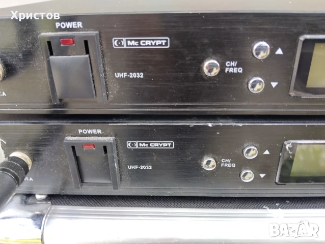 Приемници за радио-микрофони Mc Crypt, снимка 5 - Ресийвъри, усилватели, смесителни пултове - 50476503