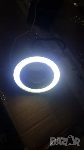 Универсални фарове за мъгла с рингове тип ангелски очи., снимка 4 - Аксесоари и консумативи - 49643930