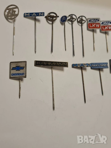 Уникален лот колекционерски автомобилни значки пинове, снимка 3 - Колекции - 53100232