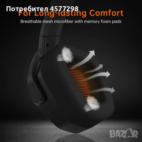 Геймърски слушалки Nubwo N16, снимка 5 - Слушалки за компютър - 52139802