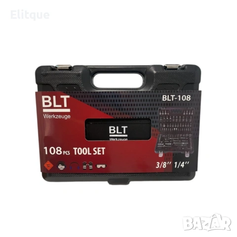 Гедоре 108 части 1/4“ & 3/8“ BLT Werkzeuge, снимка 4 - Други стоки за дома - 53127808