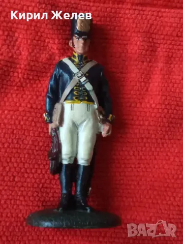 del Prado collection СТАР ОЛОВЕН ВОЙНИК ОЛОВНА ФИГУРКА ВОЙНИЧЕ РЪЧНО ОЦВЕТЕНО РЯДКО 41488, снимка 11 - Колекции - 46961530