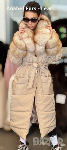 Дамски палта от естествен косъм, снимка 13 - Палта, манта - 51862576