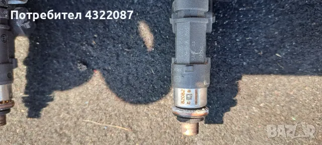 Бензинови дюзи и горивна рейка  FORD FIESTA Форд Фиеста 1.2 60 к.с 2009-2013Г, снимка 6 - Части - 49881877