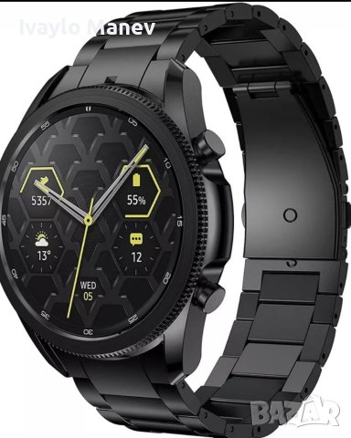 Титаниева каишка за часовник Samsung galaxy watch 4, снимка 1 - Смарт часовници - 37606878