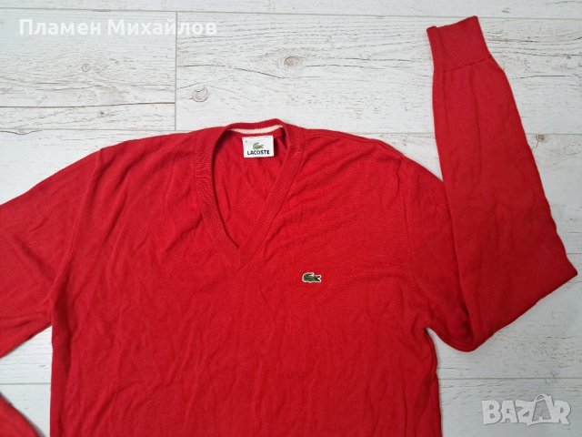 Lacoste-Ориг. пуловер , снимка 3 - Пуловери - 43491725
