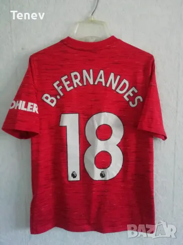 Manchester United Fernandes Adidas оригинална тениска фланелка Манчестър Юнайтед 