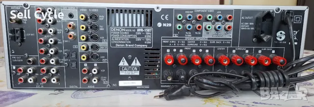 ✅УСИЛВАТЕЛ DENON AVR-1507❗, снимка 3 - Ресийвъри, усилватели, смесителни пултове - 48867880