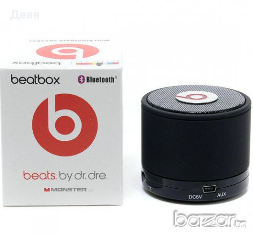 Мини безжична колонка Dr. Dre Мр3 плеър Monster Beats bluetooth, снимка 4 - Bluetooth тонколони - 28516845