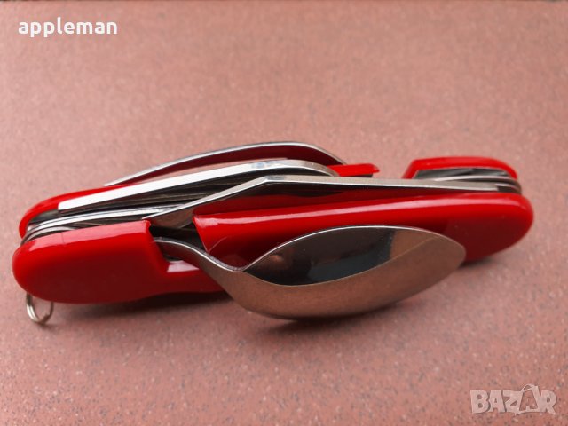 Джобно Туристическо многофункционално ножче 8 в 1, снимка 2 - Ножове - 27594336