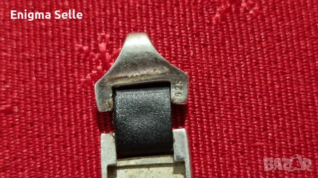 Сребърна гривна 925 проба , снимка 5 - Гривни - 49911760