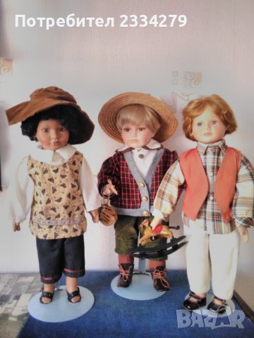 Порцеланови кукли маркови ръчно изработени рисувани., снимка 12 - Колекции - 41490516