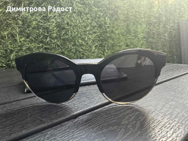 Дамски слънчеви очила Dior! Състояние използвано като ново! , снимка 4 - Слънчеви и диоптрични очила - 50574767