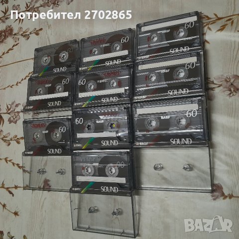 Аудио касети BASF*EMTEC – 60 и  90 мин.- нормал, снимка 7 - Аудио касети - 33839740