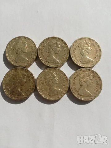 дефектни 1 паунд от 1983 г.