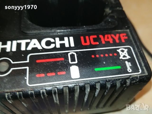 hitachi uc14yf battery charger 2705211740, снимка 3 - Винтоверти - 33018628