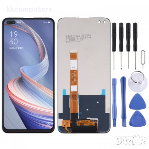  LCD Дисплей и Тъч Скрийн заOPPO A92s / Realme 6 Pro / RMX2061 / RMX2063 