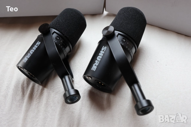 Shure MV7 USB микрофон – 2 бр. 