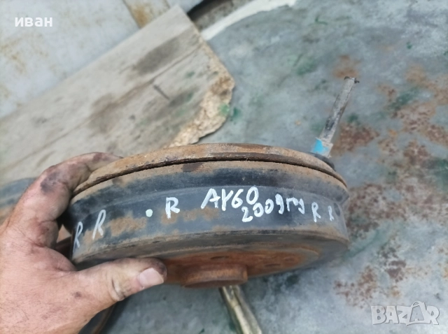 Задни главини барабани за Тойота Айго 2 врати. 2009 год. , снимка 3 - Части - 51662336