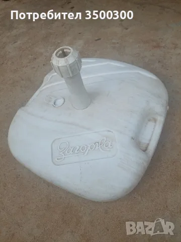 Стойки за чадъри пластмасова 