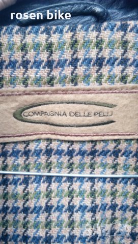 ''Compagnia Delle Pelli ''оригинално италианско кожено яке, снимка 5 - Якета - 28965338