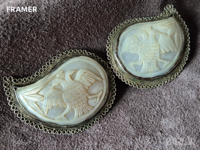 200 годишни възрожденски Котел сребърни пафти пафта носия, снимка 3 - Антикварни и старинни предмети - 51864239