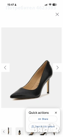 Дамски обувки на ток Guess, снимка 10 - Дамски обувки на ток - 53573219