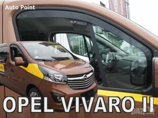 Ветробрани за OPEL VIVARO / RENAULT TRAFIC (2014+) (плюс Фикс прозорец) Неко