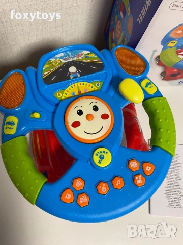 Интерактивен музикален волан, 3 години+, вграден проектор, 24 x 15.5 см, многоцветен, музика, снимка 13 - Образователни игри - 52545745