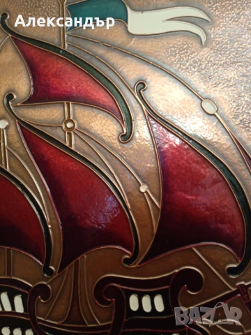 Медно пано картина, снимка 3 - Пана - 50483177